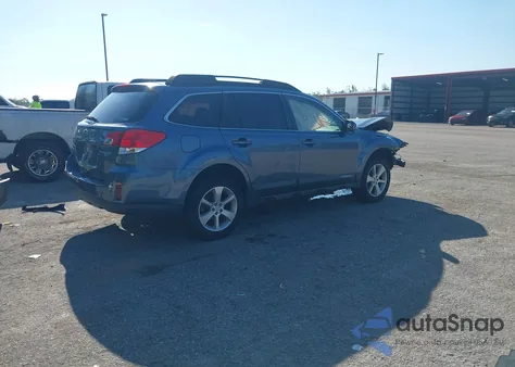 2013 Subaru Outback 2.5I Premium из США, поврежденный, VIN 4S4BRCCC9D3235227